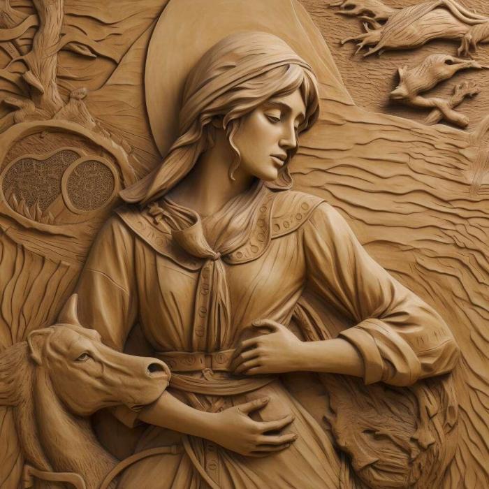 نموذج ثلاثي الأبعاد لآلة CNC 3D Art 